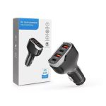   Haffner HF227301 66W 2xUSB C/2xUSB fekete szivargyújtós töltő adapter