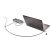 Kensington K65099M MicroSaver® 2.0 2 eszköznek mesterkulcsos notebookzár