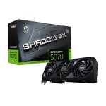   MSI RTX 5070 12G SHADOW 2X OC (Bulk) nVidia 12GB GDDR7 192bit PCIe videókártya
