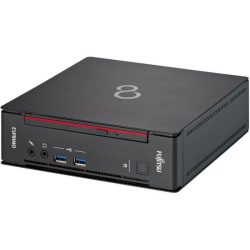 Fujitsu Esprimo Q958 Micro/i5-8400T/8GB/256GB SSD/Win Pro COA/fekete asztali számítógép (Használt A+,felújított)