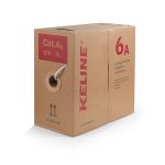 KE-Line Cat.6A (STP) 305m LSOH Dca árnyékolt fali kábel