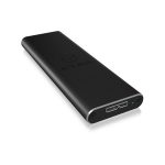   Raidsonic ICY BOX IB-183M2 M.2 NGFF M.2 SATA USB3.0 külső ház fekete (Újracsomagolt)