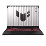  Asus TUF Gaming FX608JMR-QT021 16"WQXGA/Intel Core i7-14650HX/16GB/1TB/RTX 5060 8GB/FreeDOS/szürke laptop