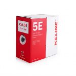   KE-Line Cat.5E (F/UTP) 305m 300MHz PE árnyékolt kültéri fali kábel