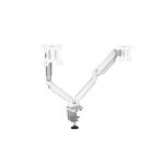   Fellowes Platinum Series Dual 8056301 kétkaros fehér monitortartó kar