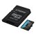 Kingston 128GB SD micro (MicroSDXC V30 U3) SDCG4/128GB memória kártya adapterrel