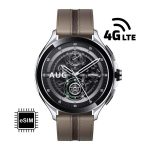   Xiaomi Watch 2 Pro 4G bőr szíjas ezüst okosóra (Újracsomagolt)