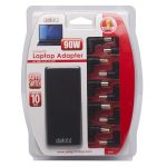   Delight Univerzális 90W laptop/notebook töltő adapter tápkábellel (Újracsomagolt)