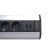 TOO VPS-317-4S IP20, 4x 2P+F, 2x USB-A, ezüst asztalra rögzíthető elosztó (Újszerű)