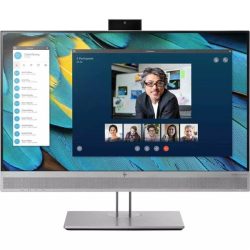 HP 23,8" EliteDisplay E243m FHD IPS VGA/HDMI/DP/USB/WEBCAM/hangszóró ezüst monitor (Használt A)