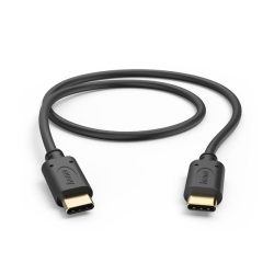 Hama 00201706 0,5m USB-C fekete adat- és töltőkábel