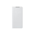   Samsung OSAM-EF-NG996PJEG Galaxy S21 Plus LED view világosszürke oldalra nyíló tok (Újracsomagolt)