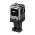   UGREEN Nexode RG (Robot GaN) 100W USB/3xUSB-C fekete hálózati töltő