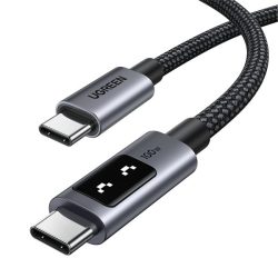 UGREEN Uno L509 100W 2m USB-C fekete adat- és töltőkábel