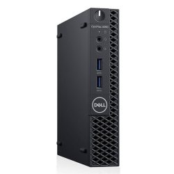 Dell OptiPlex 3060 Micro/i5-8500/16GB/256GB SSD/Win Pro COA/fekete asztali számítógép (Használt A+)
