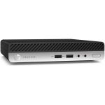   HP ProDesk 400 G4 Micro/i5-8500T/8GB/256GB SSD/Win Pro COA/fekete asztali számítógép (Használt A+)