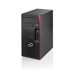 Fujitsu Esprimo P558 MT/i5-8500/8GB/256GB SSD/Win Pro COA/fekete asztali számítógép (Használt A+)