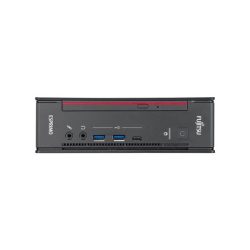 Fujitsu Esprimo Q957 Micro/i3-6100/8GB/256GB SSD/Win Pro COA/fekete asztali számítógép (Használt A+)