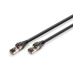 DIGITUS Cat.8.1 S/FTP LSZH 3m fekete patch kábel