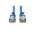 DIGITUS Cat.6A F/FTP LSZH 0,3m kék slim patch kábel