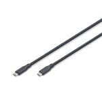   DIGITUS SuperSpeed UHD 8K 60Hz USB 4.0 Gen2 20Gbps type-C szilikon kábel 2m