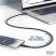 DIGITUS SuperSpeed UHD 8K 60Hz USB 4.0 Gen2 20Gbps type-C szilikon kábel 2m