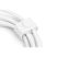 DIGITUS High Speed USB-A 2.0 Lightning fehér szilikon töltőkábel 2m