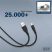 DIGITUS High Speed USB-A 2.0 Lightning fekete szilikon töltőkábel 2m