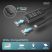 DIGITUS DA-73110 SuperSpeed Aktív USB-A 3.2 Gen1 USB type-C hosszabbító kábel 5m