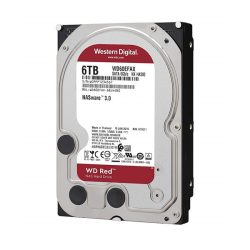Western Digital 3,5" 6000GB belső SATAIII 5400RPM 256MB RED WD60EFAX winchester 3 év Recertified