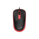 Genius DX-123 EU Vezetékes piros optikai egér