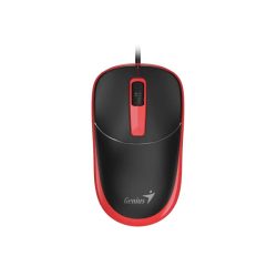 Genius DX-123 EU Vezetékes piros optikai egér