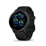 Garmin vívoactive 6 fekete okosóra (Újracsomagolt)
