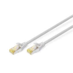 DIGITUS Cat.6A S/FTP LSZH 0,25m szürke patch kábel (Újszerű) DIGITUS Cat.6A S/FTP LSZH 0,25m szürke patch kábel (Újszerű)