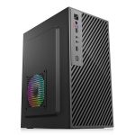 IRIS Q2517 fekete (táp nélküli) mATX számítógépház