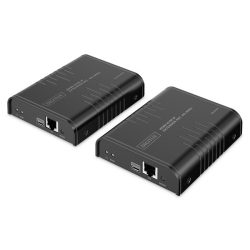 DIGITUS DS-55355 HDMI 4K UHD 60Hz Cat.6 KVM IP 200m extender szett