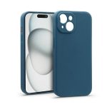 Haffner HF213120 Apple iPhone 15 kék Matt szilikon tok