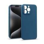 Haffner HF213151 Apple iPhone 15 Pro kék Matt szilikon tok