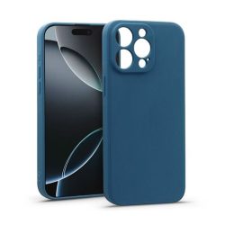 Haffner HF304989 Apple iPhone 16 Pro Max kék Matt szilikon tok