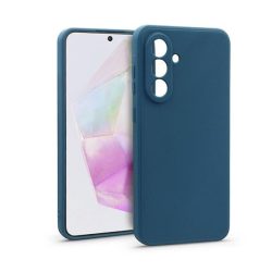 Haffner HF271533 Samsung SM-A356 Galaxy A35 5G kék Matt szilikon tok