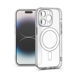 Haffner HF276736 Apple iPhone 14 Pro Frost Mag Cover kameravédős átlátszó szilikon tok