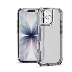 Haffner HF454134 Apple iPhone 17 Matrix Clear kameravédős átlátszó szilikon tok