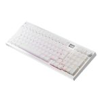   AVAX GM03 PRO 98% HUN tri-mode fehér mechanikus (Gateron red switch) billentyűzet