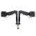 Tracer Double ArmFlex 13"-32" VESA (75x75, 100x100) Max 9 Kg fekete monitor tartó konzol Tracer Double ArmFlex 13"-32" VESA (75x75, 100x100) Max 9 Kg fekete monitor tartó konzol