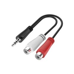 Hama 00200350 3,5mm jack apa - 2RCA sztereo adapter