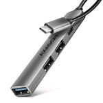 Axagon HUE-STC ALU STRIP USB-C 4 port hub