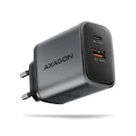   Axagon ACU-PQ67 PD3.0 & QC4+ 2× OUTPUTS, két kimenettel (USB-A + USB-C) 67WGaN hálózati töltő