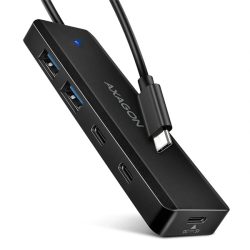 AXAGON HUE-C2C USB-C 5Gbps utazó hub AXAGON HUE-C2C USB-C 5Gbps utazó hub