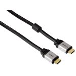   HAMA 53760 PRO HIGH SPEED HDMI KÁBEL, FEKETE, ARANYOZOTT, 1,8M