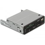   Delock 91674 43-az-1-ben (USB 2.0, 3.5”) kártyaolvasó + 1 db USB (2.0) port